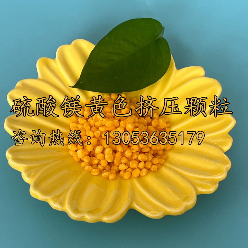 硫酸镁黄色挤压颗粒